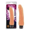 Wibrator realistyczne dildo brązowe 23 cm